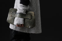 画像をギャラリービューアに読み込む, ierib onepiece clutch-bag / Marble Culatta (BLACK #B)