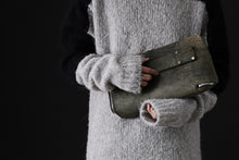 画像をギャラリービューアに読み込む, ierib onepiece clutch-bag / Marble Culatta (BLACK #B)