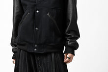 画像をギャラリービューアに読み込む, CHANGES VINTAGE REMAKE VARSITY JACKET (MULTI BLACK #A)