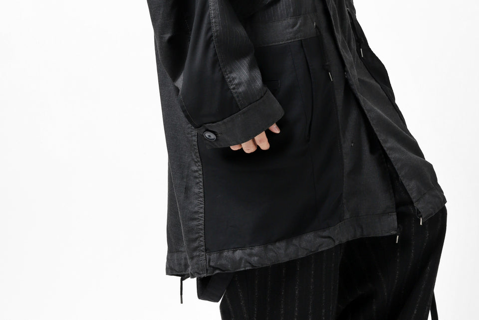 画像をギャラリービューアに読み込む, CHANGES VINTAGE REMAKE FIELD COAT (MULTI BLACK #A)