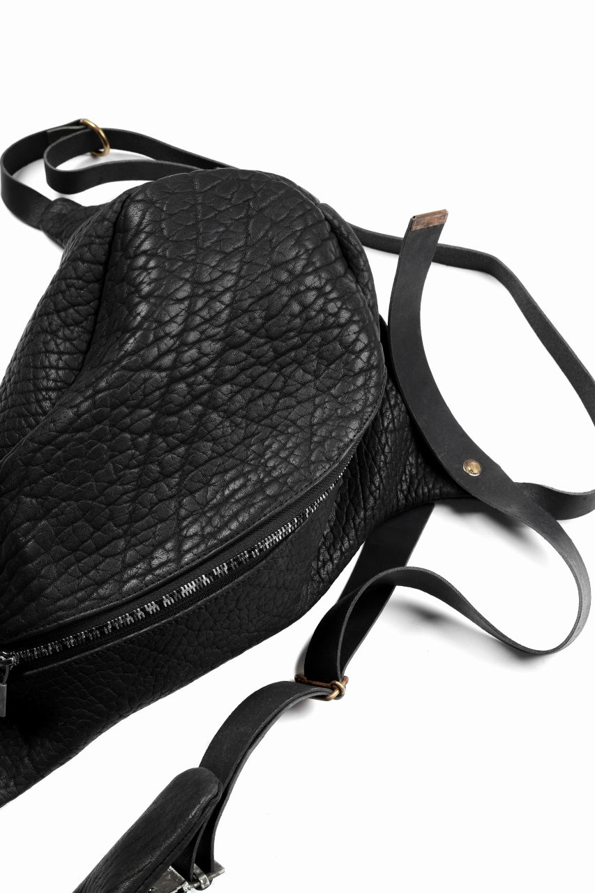 画像をギャラリービューアに読み込む, ierib Harness One Shoulder Bag / Rough Bull (BLACK)