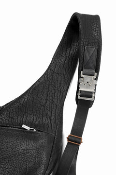 画像をギャラリービューアに読み込む, ierib Harness One Shoulder Bag / Rough Bull (BLACK)