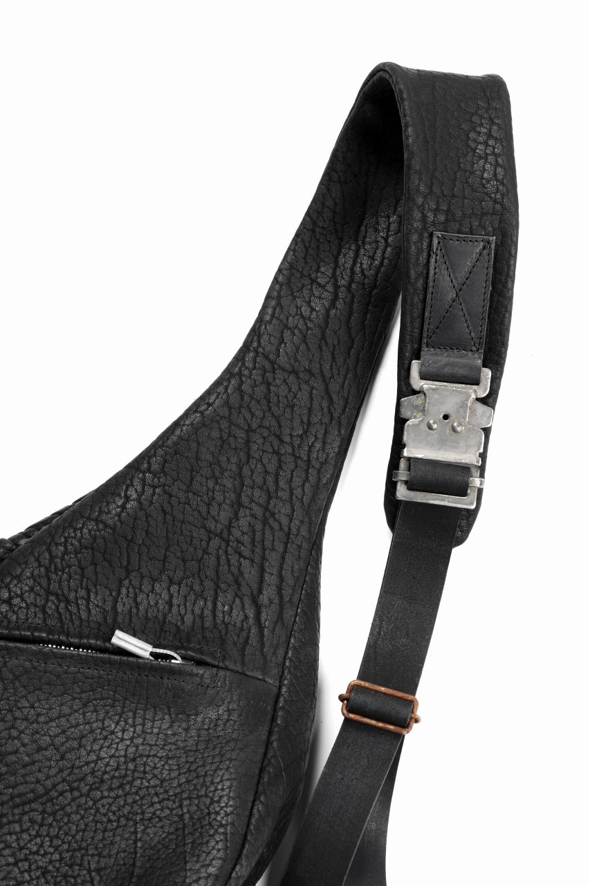 画像をギャラリービューアに読み込む, ierib Harness One Shoulder Bag / Rough Bull (BLACK)