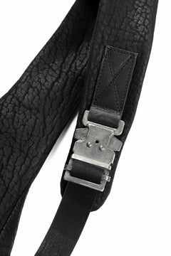 画像をギャラリービューアに読み込む, ierib Harness One Shoulder Bag / Rough Bull (BLACK)