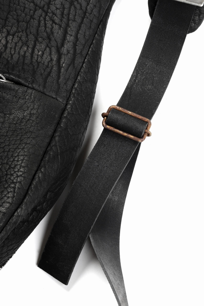 画像をギャラリービューアに読み込む, ierib Harness One Shoulder Bag / Rough Bull (BLACK)