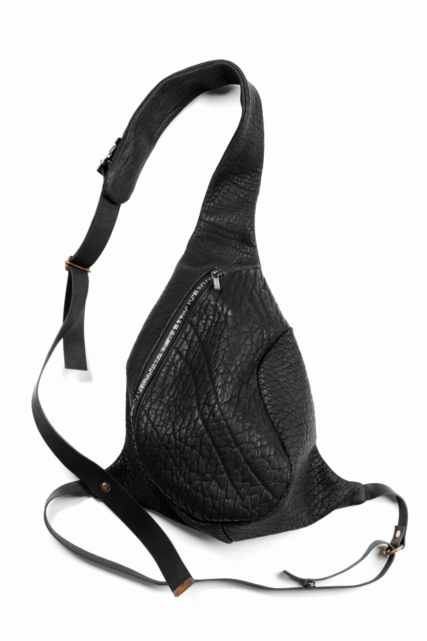 画像をギャラリービューアに読み込む, ierib Harness One Shoulder Bag / Rough Bull (BLACK)
