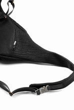 画像をギャラリービューアに読み込む, ierib Harness One Shoulder Bag / Rough Bull (BLACK)