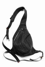 画像をギャラリービューアに読み込む, ierib Harness One Shoulder Bag / Rough Bull (BLACK)