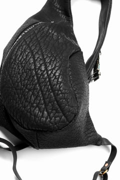 画像をギャラリービューアに読み込む, ierib Harness One Shoulder Bag / Rough Bull (BLACK)