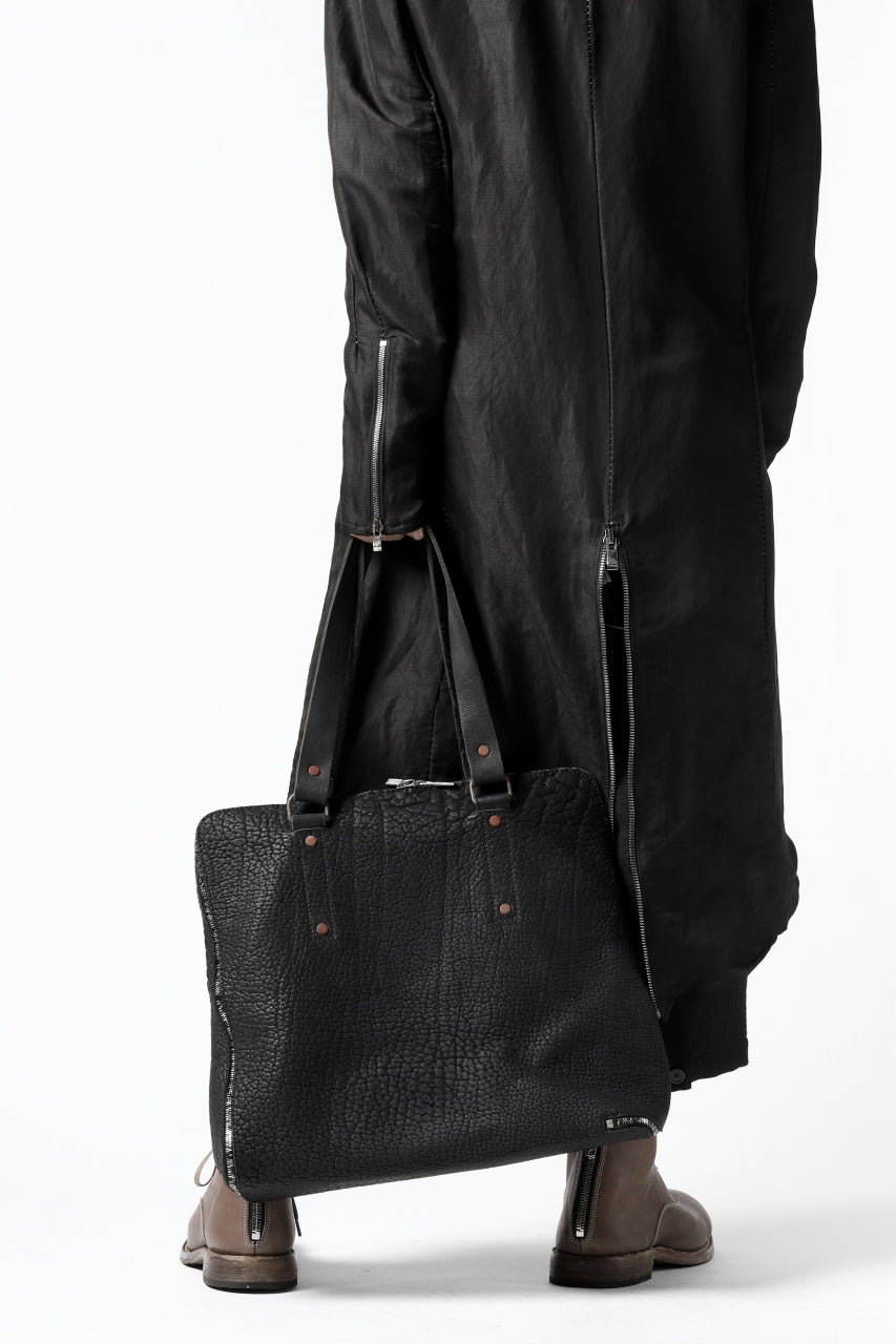 画像をギャラリービューアに読み込む, ierib onepiece tote bag / Rough Bull (BLACK)