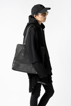 画像をギャラリービューアに読み込む, ierib onepiece tote bag / Rough Bull (BLACK)