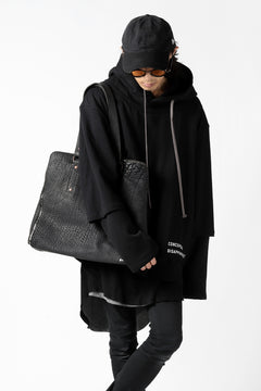 画像をギャラリービューアに読み込む, ierib onepiece tote bag / Rough Bull (BLACK)