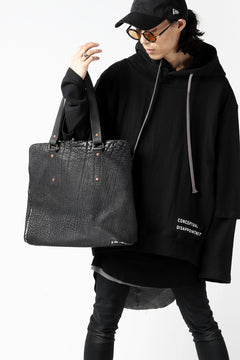 画像をギャラリービューアに読み込む, ierib onepiece tote bag / Rough Bull (BLACK)