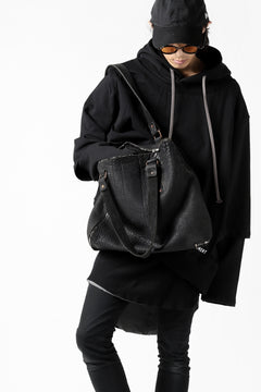 画像をギャラリービューアに読み込む, ierib onepiece tote bag / Rough Bull (BLACK)