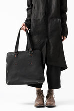 画像をギャラリービューアに読み込む, ierib onepiece tote bag / Rough Bull (BLACK)