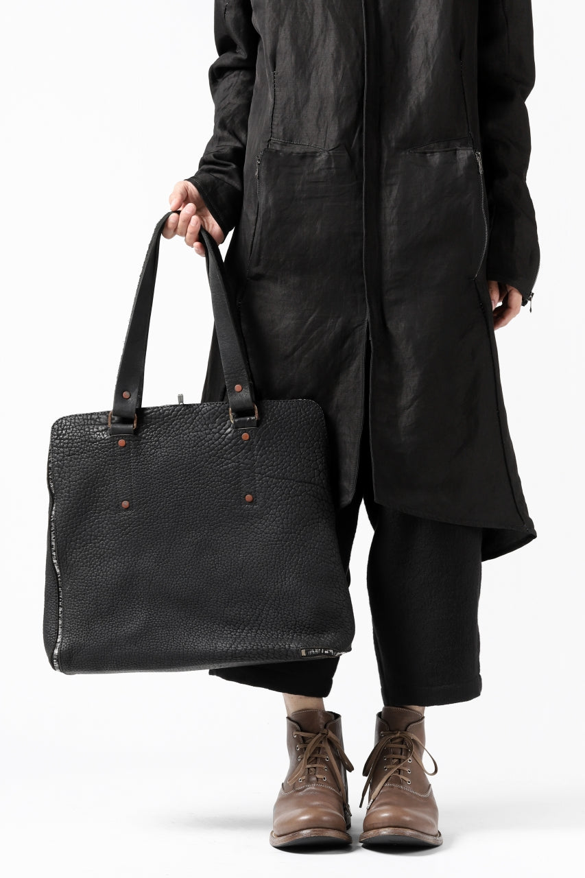 画像をギャラリービューアに読み込む, ierib onepiece tote bag / Rough Bull (BLACK)