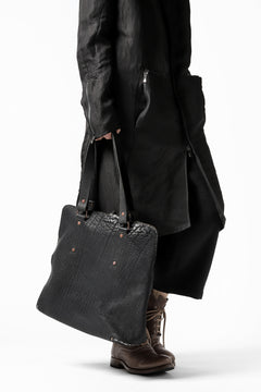 画像をギャラリービューアに読み込む, ierib onepiece tote bag / Rough Bull (BLACK)