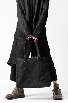 画像をギャラリービューアに読み込む, ierib onepiece tote bag / Rough Bull (BLACK)