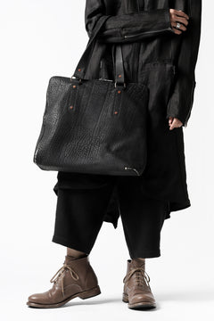 画像をギャラリービューアに読み込む, ierib onepiece tote bag / Rough Bull (BLACK)