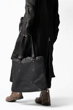 画像をギャラリービューアに読み込む, ierib onepiece tote bag / Rough Bull (BLACK)