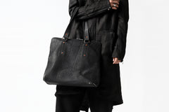 画像をギャラリービューアに読み込む, ierib onepiece tote bag / Rough Bull (BLACK)