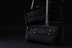 画像をギャラリービューアに読み込む, ierib onepiece clutch-bag / Rough Bull (BLACK)
