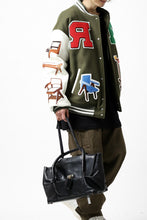 画像をギャラリービューアに読み込む, ierib ONE SHOULDER BOSTON BAG / smooth horse leather (BLACK)