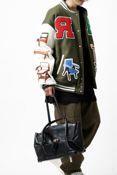 画像をギャラリービューアに読み込む, ierib ONE SHOULDER BOSTON BAG / smooth horse leather (BLACK)