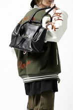画像をギャラリービューアに読み込む, ierib ONE SHOULDER BOSTON BAG / smooth horse leather (BLACK)