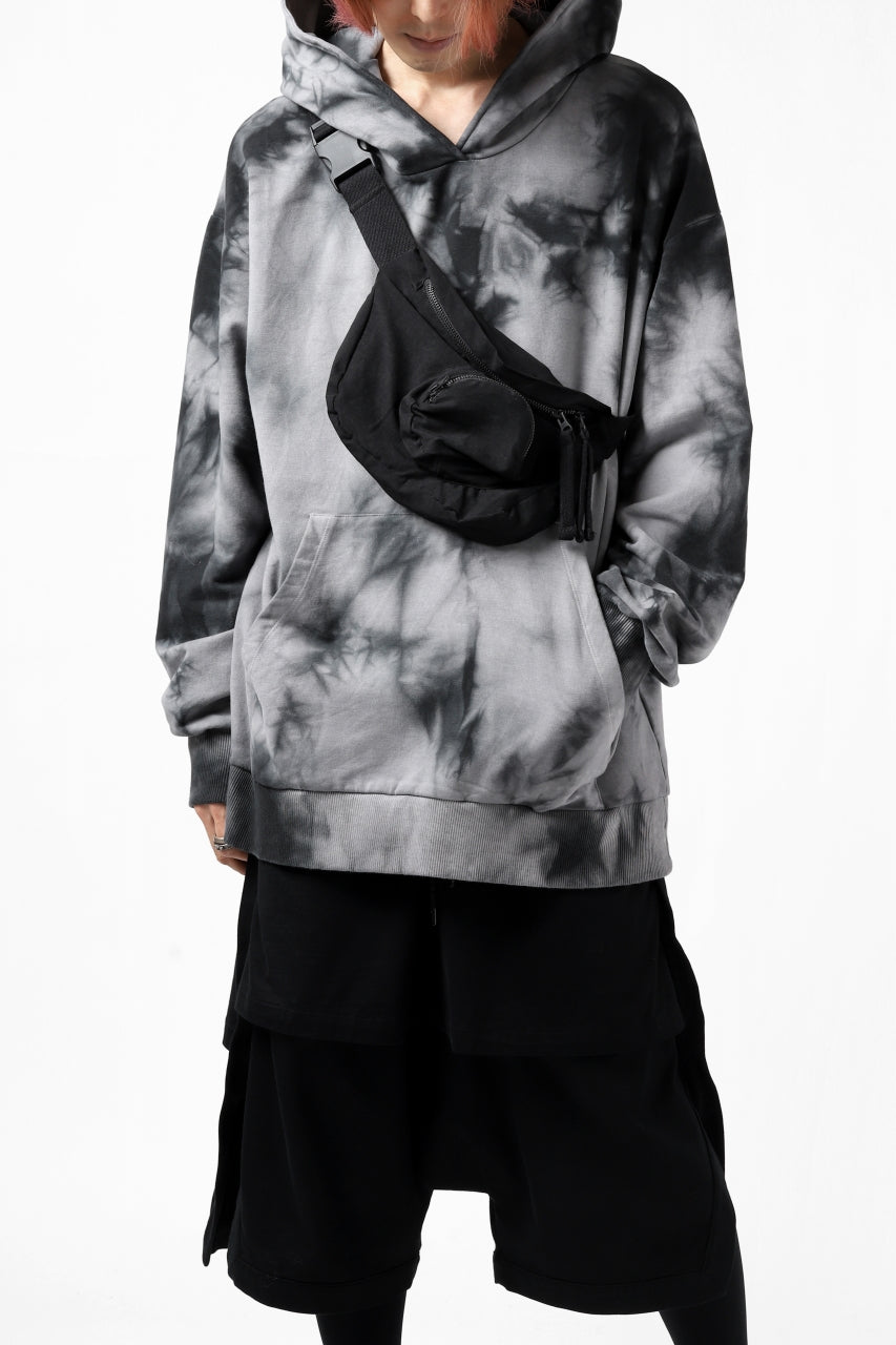 画像をギャラリービューアに読み込む, thomkrom RADICAL ZIP BAG / WOVEN ELASTIC (BLACK)