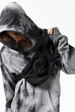 画像をギャラリービューアに読み込む, thomkrom RADICAL ZIP BAG / WOVEN ELASTIC (BLACK)