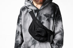 画像をギャラリービューアに読み込む, thomkrom RADICAL ZIP BAG / WOVEN ELASTIC (BLACK)