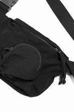 画像をギャラリービューアに読み込む, thomkrom RADICAL ZIP BAG / WOVEN ELASTIC (BLACK)