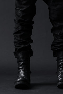画像をギャラリービューアに読み込む, BORIS BIDJAN SABERI DROP CROTCH PANTS / VINYL COATED & NICKEL PRESSED & BODY MOLDED "P24-F1603K" (BLACK)