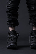 画像をギャラリービューアに読み込む, BORIS BIDJAN SABERI DROP CROTCH PANTS / STONE WASHED & USED EFFECT & BODY MOLDED "P24-F1603K" (BLACK DENIM)