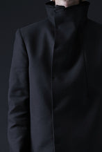 Load image into Gallery viewer, BORIS BIDJAN SABERI HIGH NECK SHORT COAT "COAT 1. SHORT-FIF10008" (BLACK)