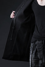 Load image into Gallery viewer, BORIS BIDJAN SABERI HIGH NECK SHORT COAT "COAT 1. SHORT-FIF10008" (BLACK)