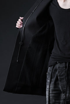 Load image into Gallery viewer, BORIS BIDJAN SABERI HIGH NECK SHORT COAT "COAT 1. SHORT-FIF10008" (BLACK)