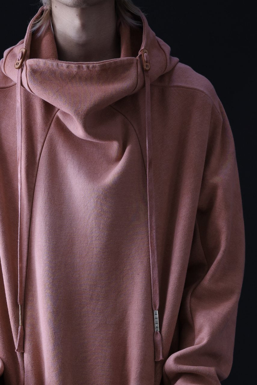 画像をギャラリービューアに読み込む, BORIS BIDJAN SABERI HOODY PULLOVER / NATURAL OBJECT DYED &quot;HOODY2-F092&quot; (ORANGE ROSE)