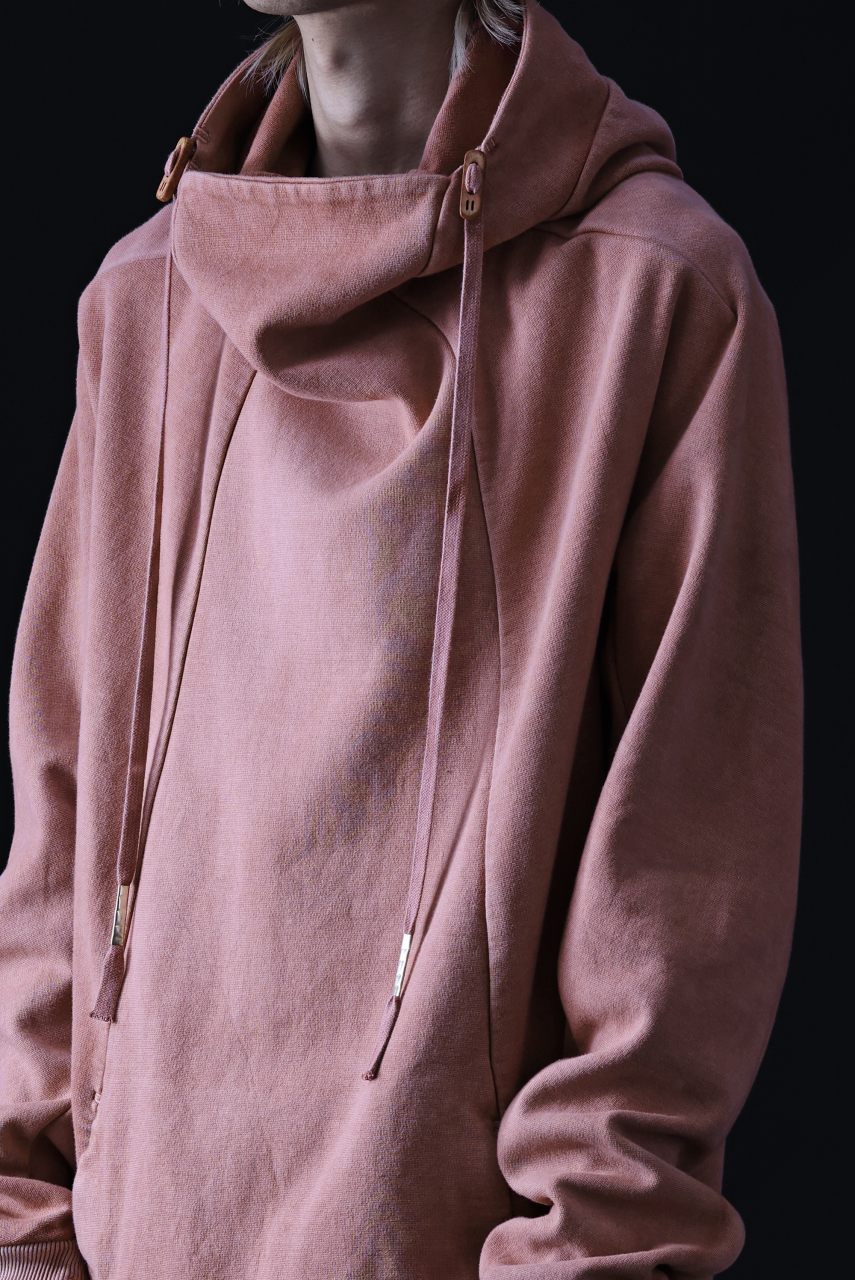 画像をギャラリービューアに読み込む, BORIS BIDJAN SABERI HOODY PULLOVER / NATURAL OBJECT DYED &quot;HOODY2-F092&quot; (ORANGE ROSE)