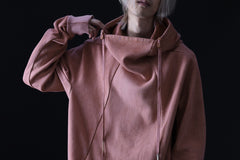 画像をギャラリービューアに読み込む, BORIS BIDJAN SABERI HOODY PULLOVER / NATURAL OBJECT DYED &quot;HOODY2-F092&quot; (ORANGE ROSE)