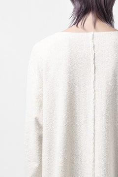 Load image into Gallery viewer, ISAMU KATAYAMA BACKLASH RANDOM PILE FABRIC LONG SLEEVE CUT & SEWN (BEIGE)