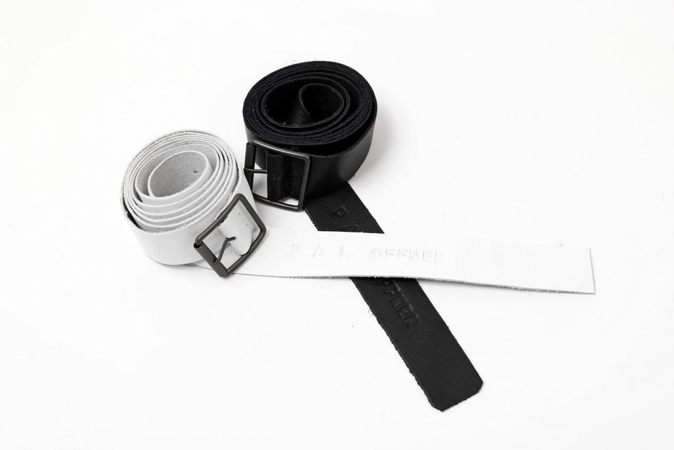 画像をギャラリービューアに読み込む, PAL OFFNER EASY BELT THIN / CALF LEATHER (BLACK)