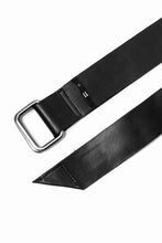 画像をギャラリービューアに読み込む, 11 BY BORIS BIDJAN SABERI LEATHER BELT &quot;BELT1-F-1504&quot; (COW SKIN / BLACK)