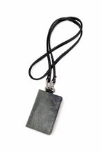 画像をギャラリービューアに読み込む, ierib smart folding neck wallet / Marble Cordovan (BLACK-B)