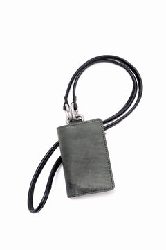 画像をギャラリービューアに読み込む, ierib smart folding neck wallet / Marble Cordovan (BLACK-C)