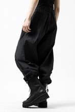 画像をギャラリービューアに読み込む, Y's.... WRINKLE TEXTURE TACTICAL PANTS (BLACK)