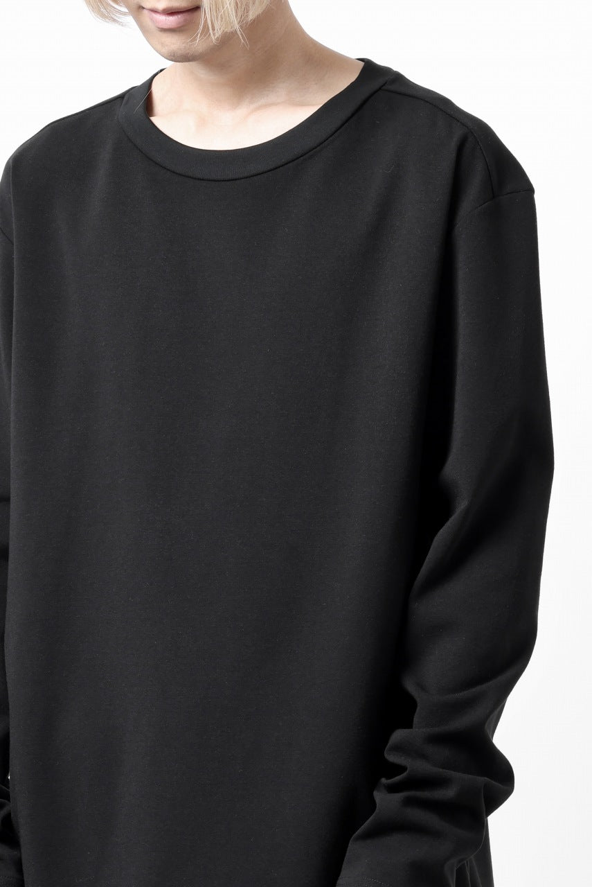 画像をギャラリービューアに読み込む, LEMURIA FLOWING LONG SLEEVE TOP / LUX-WARM® Premium (BLACK)