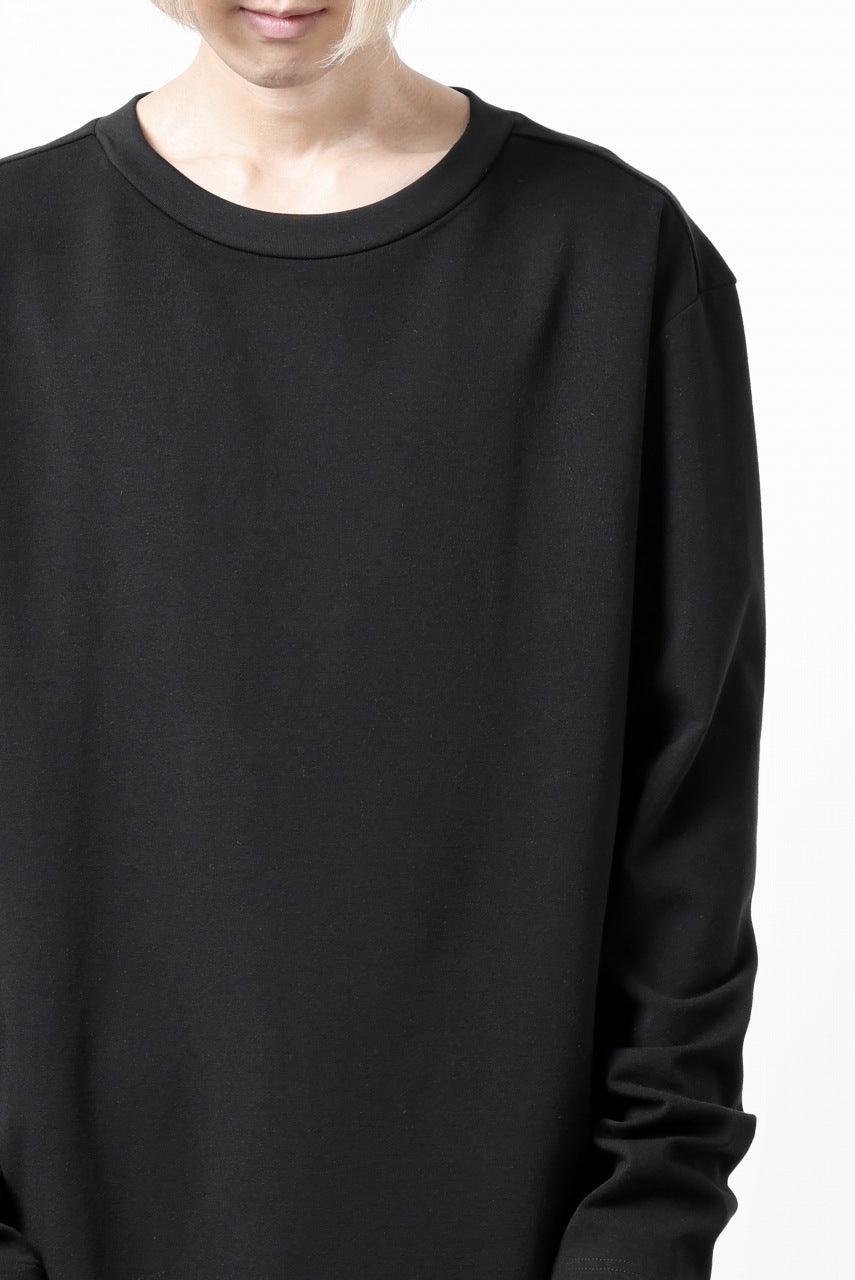 Load image into Gallery viewer, LEMURIA FLOWING LONG SLEEVE TOP / LUX-WARM® Premium (BLACK)