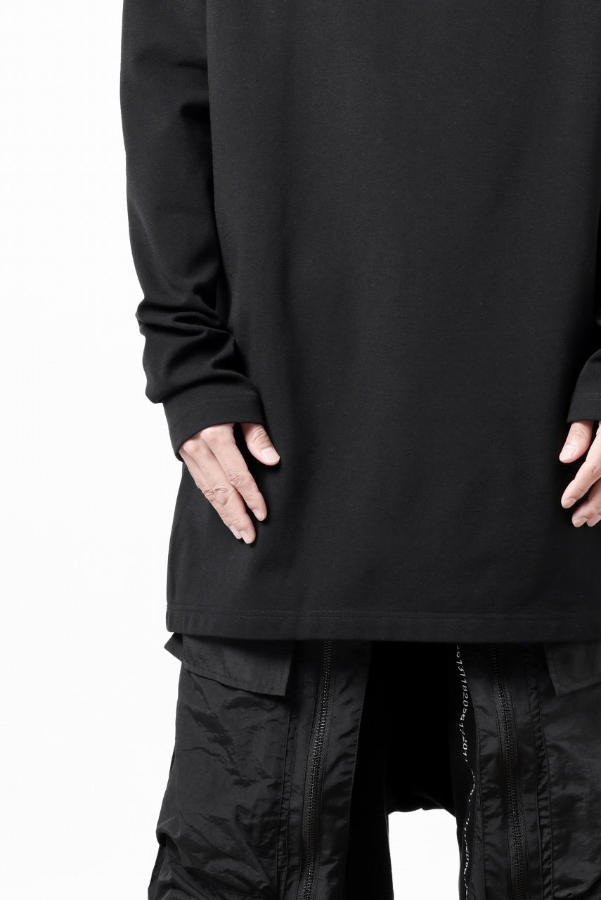 画像をギャラリービューアに読み込む, LEMURIA FLOWING LONG SLEEVE TOP / LUX-WARM® Premium (BLACK)